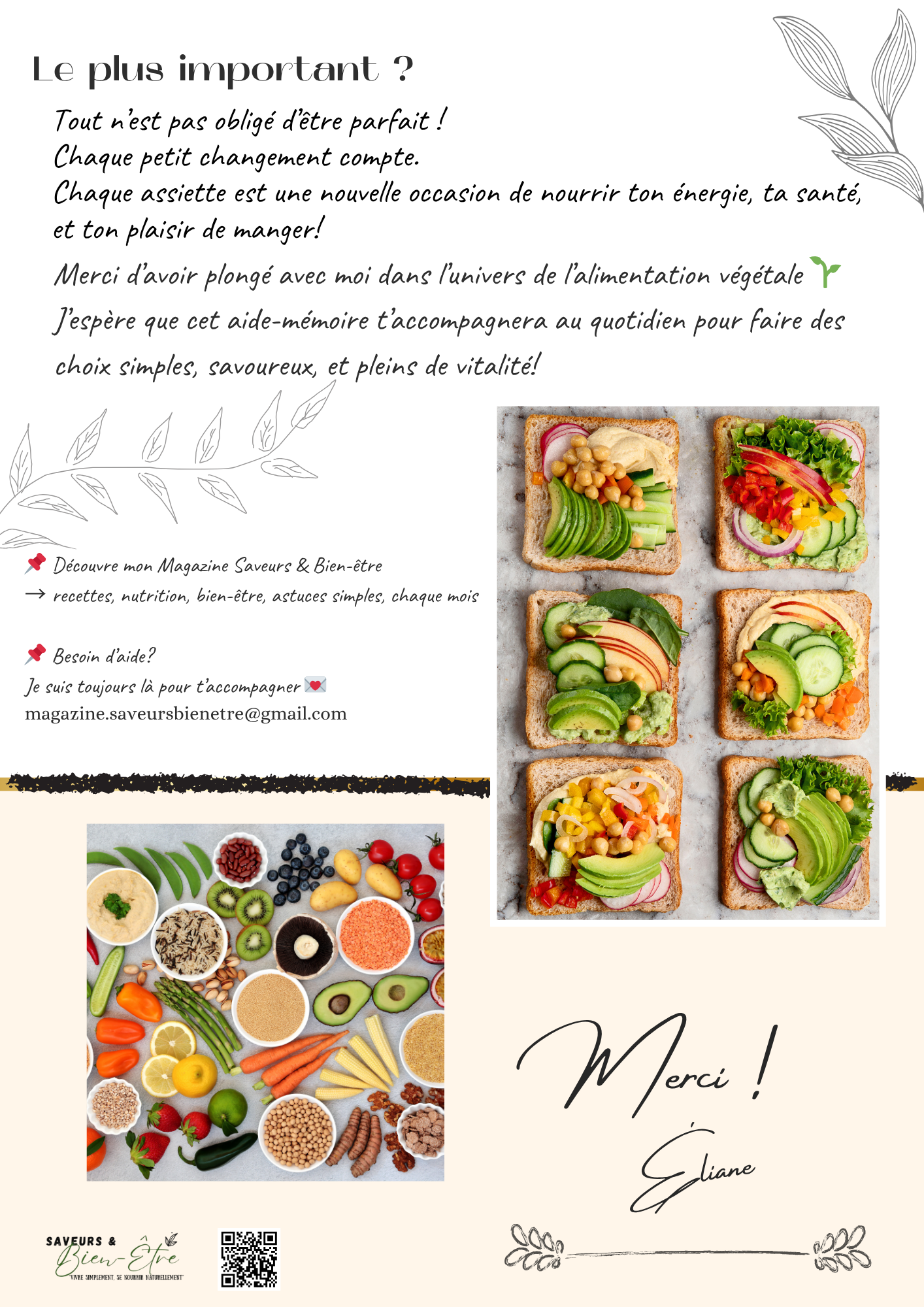 AIDE-MÉMOIRE NUTRITIONNEL