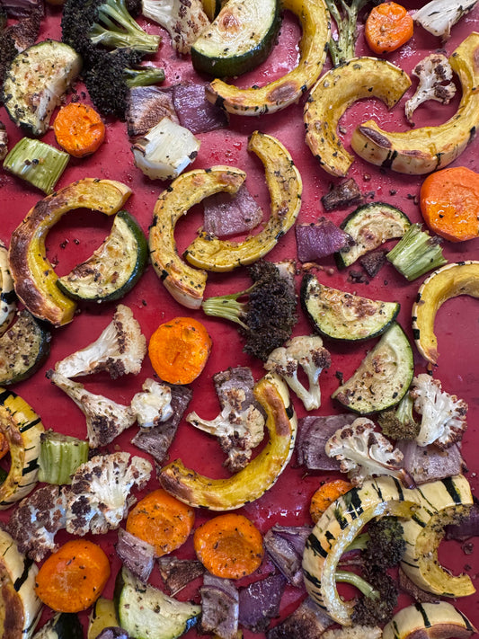 Plaque de légumes grillées