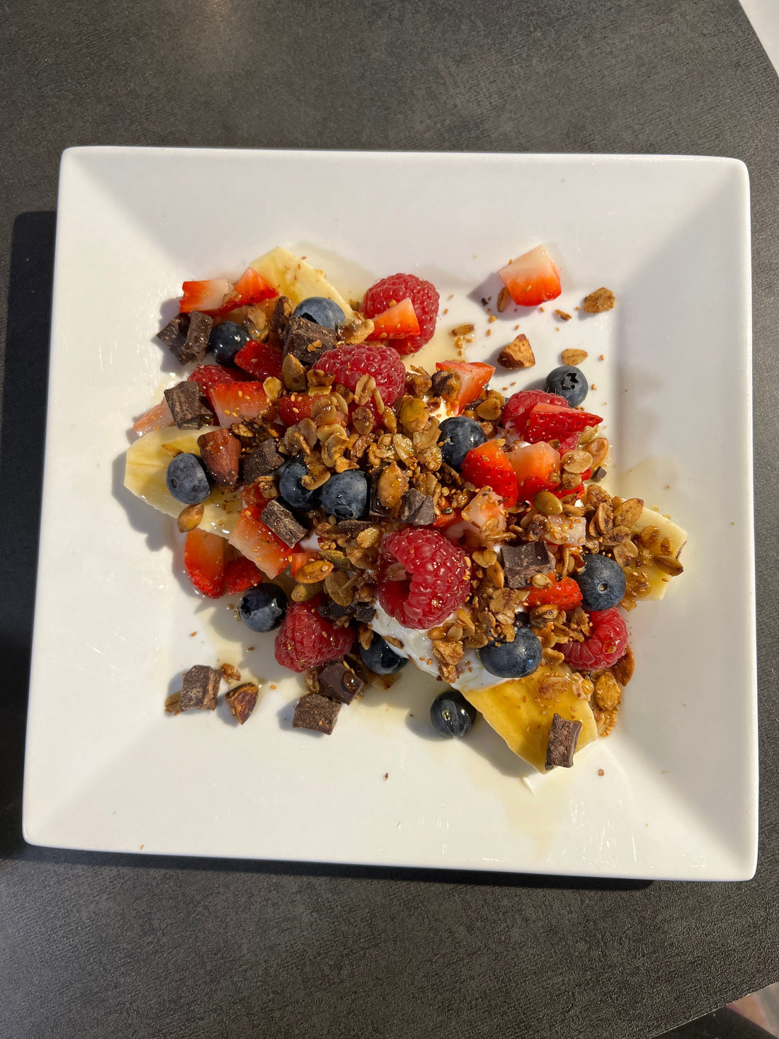 BANANE À SPLIT DÉJEUNER