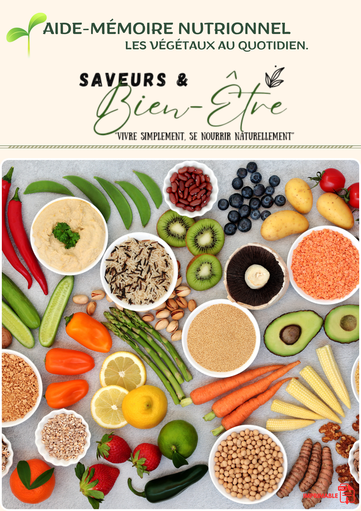 AIDE-MÉMOIRE NUTRITIONNEL