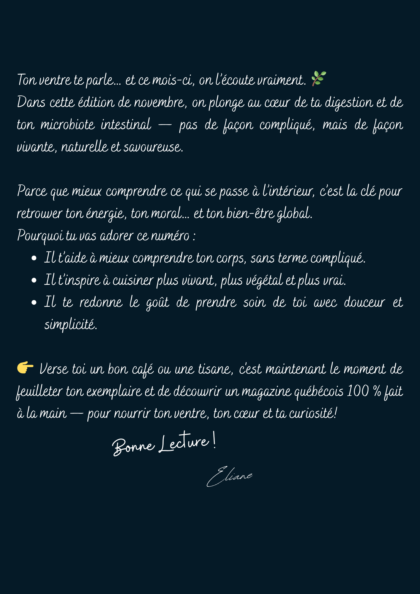 Novembre - Local & Végétal